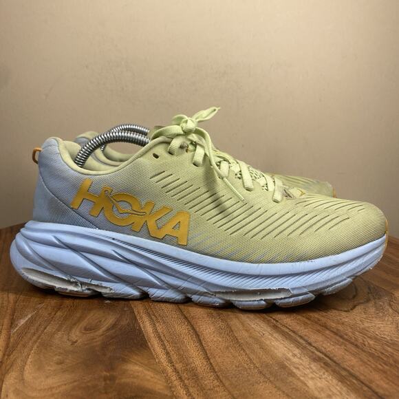 Hoka One One Rincon 3 Butterfly Summer Song Womens Green Size 7.5 Running Shoes - Picture 1 of 10